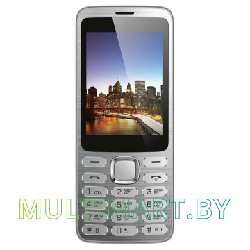 Мобильный телефон Vertex D570 (серебристый)